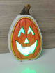 Picture of HALLOWEEN TERRACOTTA PUMPKIN WITH LED LIGHTS